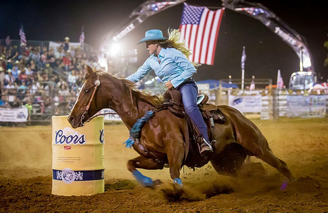 Addison Coutts, Barrel Racing