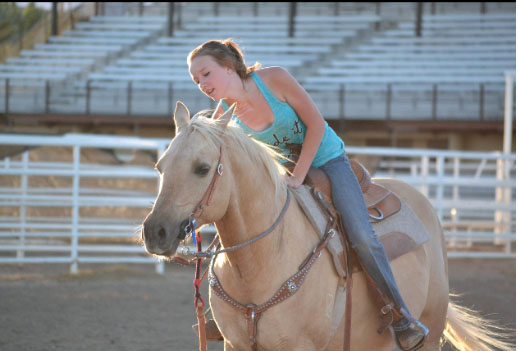 Holly Fisher, Barrel Racing